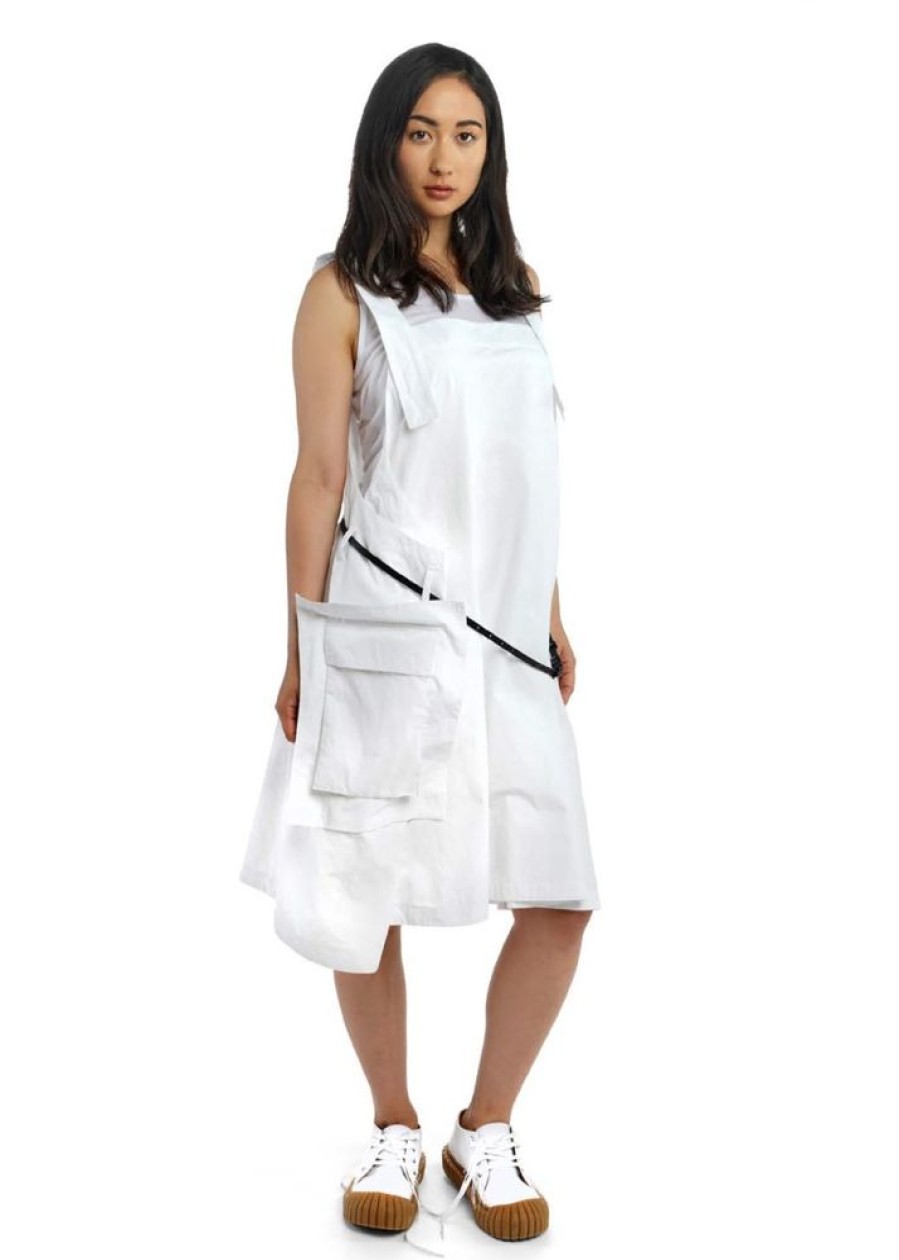 RUNDHOLZ DIP Rundholz Dip, Minimalistisches Sommerkleid In A-Linie 1242050907 Online