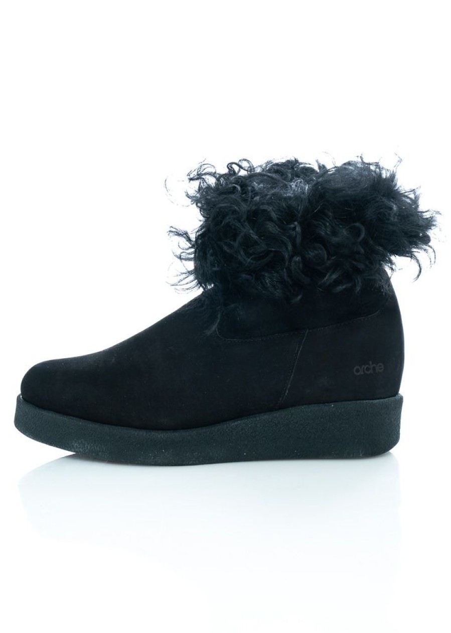 ARCHE Arche, Schwarze Stiefelette Comice Mit Leichter Sohle Hot