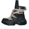 DRKSHDW by Rick Owens Dr. Martens X Rick Owens, Hoher Lederstiefel Mit Pentagram-Schnurung Hot