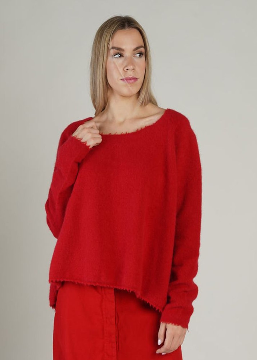 RUNDHOLZ Rundholz, Lassiger Pullover Aus Weichem Waschbarhaar 1241410701 Best