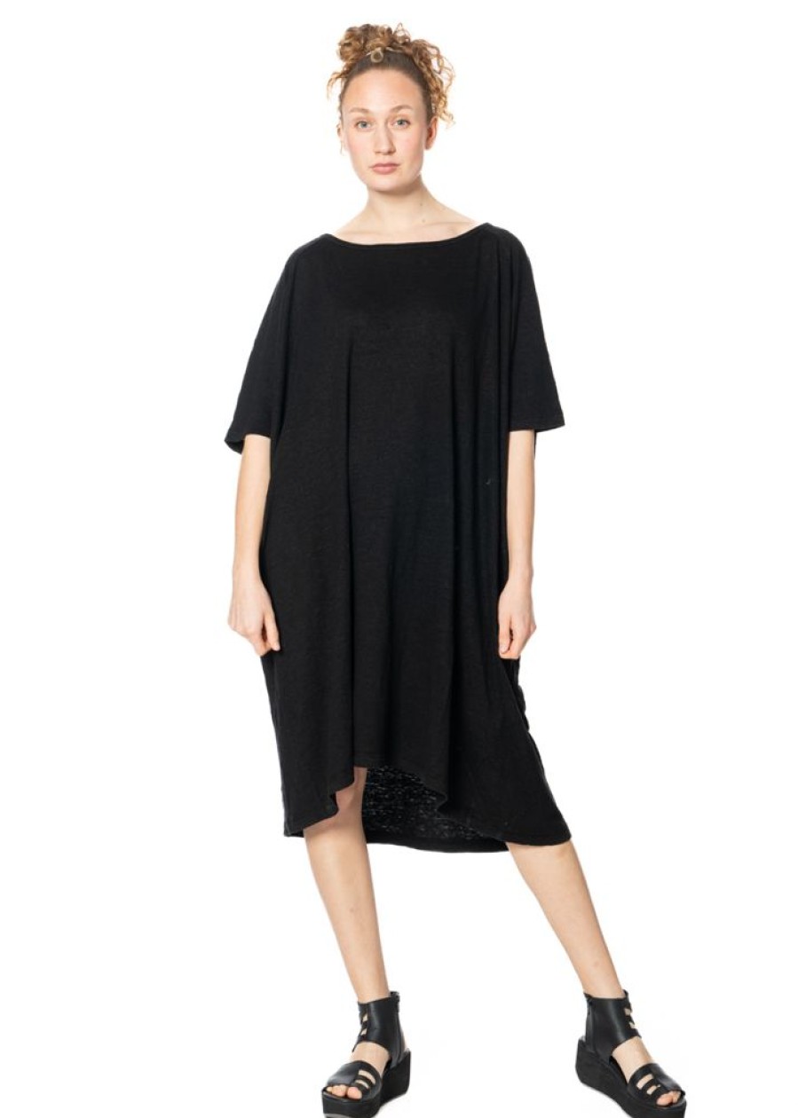 RUNDHOLZ Rundholz, Lassiges Oversize-Kleid Aus 100% Leinen 1241290908 Online