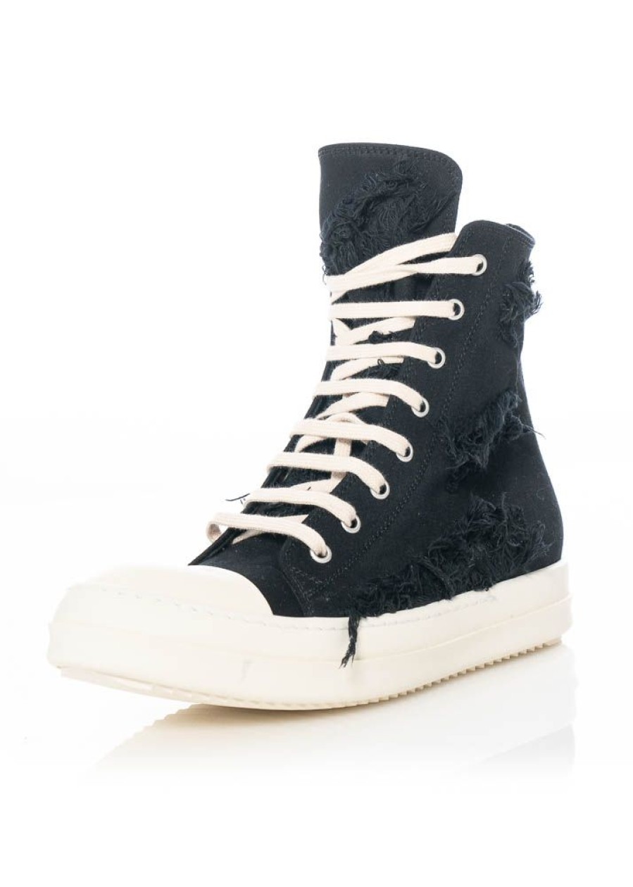 DRKSHDW by Rick Owens Drkshdw By Rick Owens, Hoher Plateau Sneaker Im Used Look Clearance