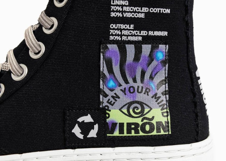 VIRÓN Viron, Veganer Midtop Schuh Aus Recyceltem Canvas Wholesale