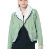 KIMONORAIN Kimonorain, Wendbare Und Wasserabweisende Jacke In Candy Mint Clearance