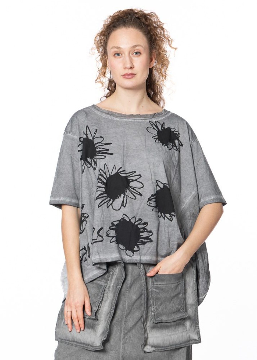 RUNDHOLZ DIP Rundholz Dip, T-Shirt Mit Grafischem Blumen-Print 1242300503 Wholesale