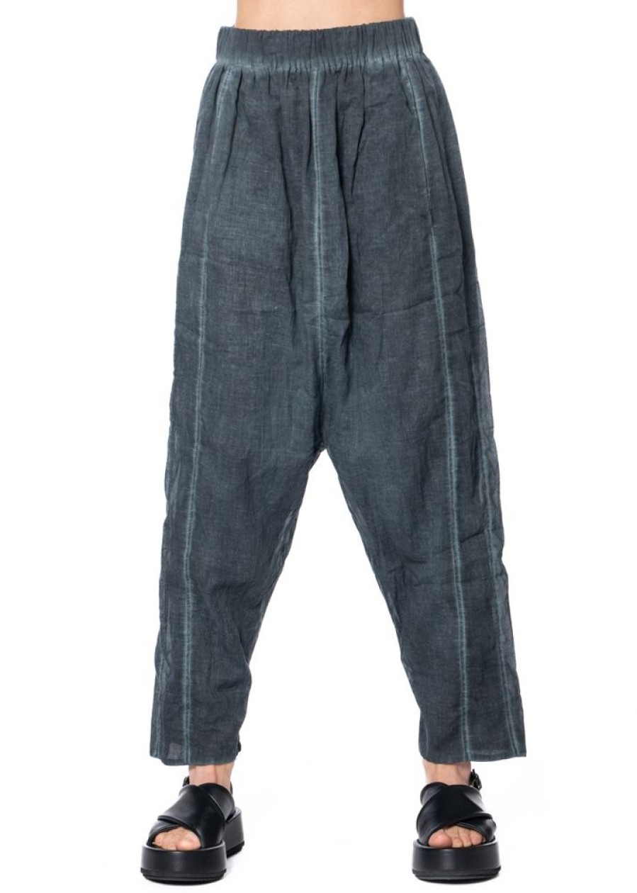 STUDIOB3 Studiob3, Doppellagige Hose Donn Aus Voile Denim Old Dye Hot