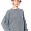 HENRY CHRIST Henry Christ, Lassiger Kaschmirpullover Mit Rippstrickdetails Hot