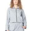 YUKAI Yukai, Kurze Sommerjacke Mit Reisverschluss Stein Best