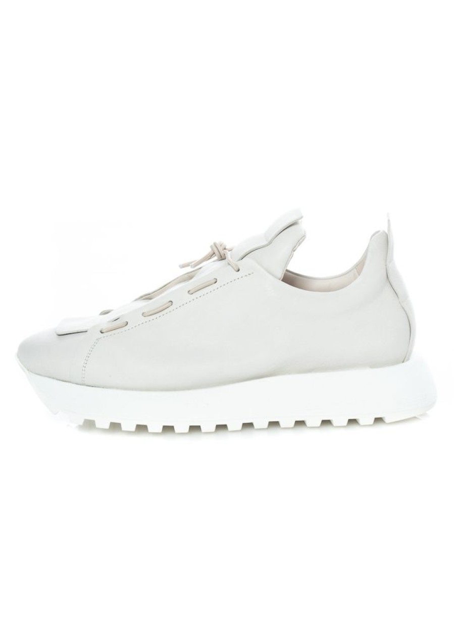 PURO Puro, Bequemer Sneaker Mit Elastischen Schnurbandern On The Move Creme Best