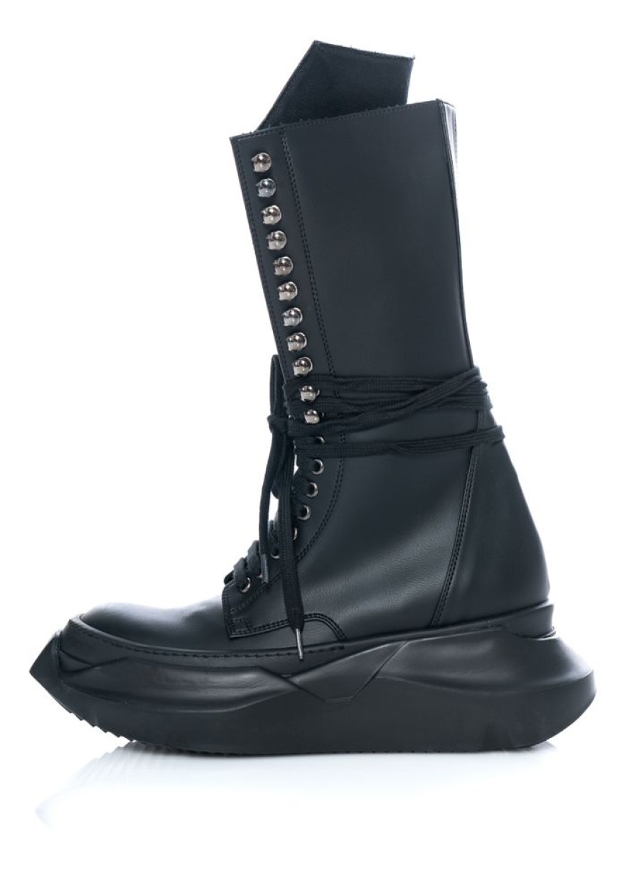 DRKSHDW by Rick Owens Drkshdw By Rick Owens, Hoher Schnurstiefel Im Military-Look Hot