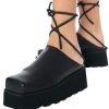 PURO Puro, Clogs Heat Free Mit Keilsohle Black Hot