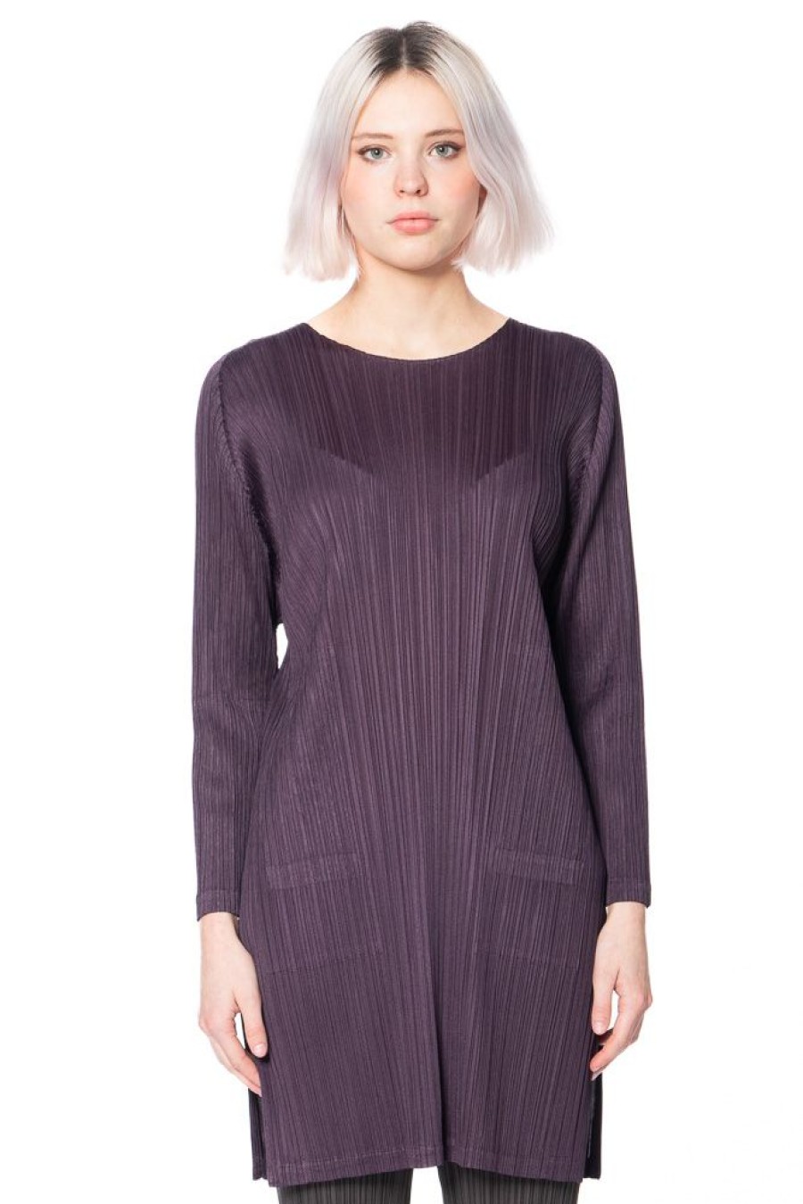 PLEATS PLEASE ISSEY MIYAKE Pleats Please Issey Miyake, Tunika January Dark Purple Best