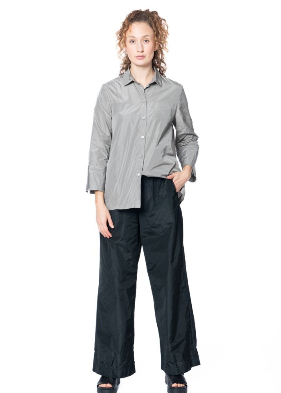 KATHARINA HOVMAN Katharina Hovman,Bluse Mit Blattermanschetten Smart Deco 241229 Hot