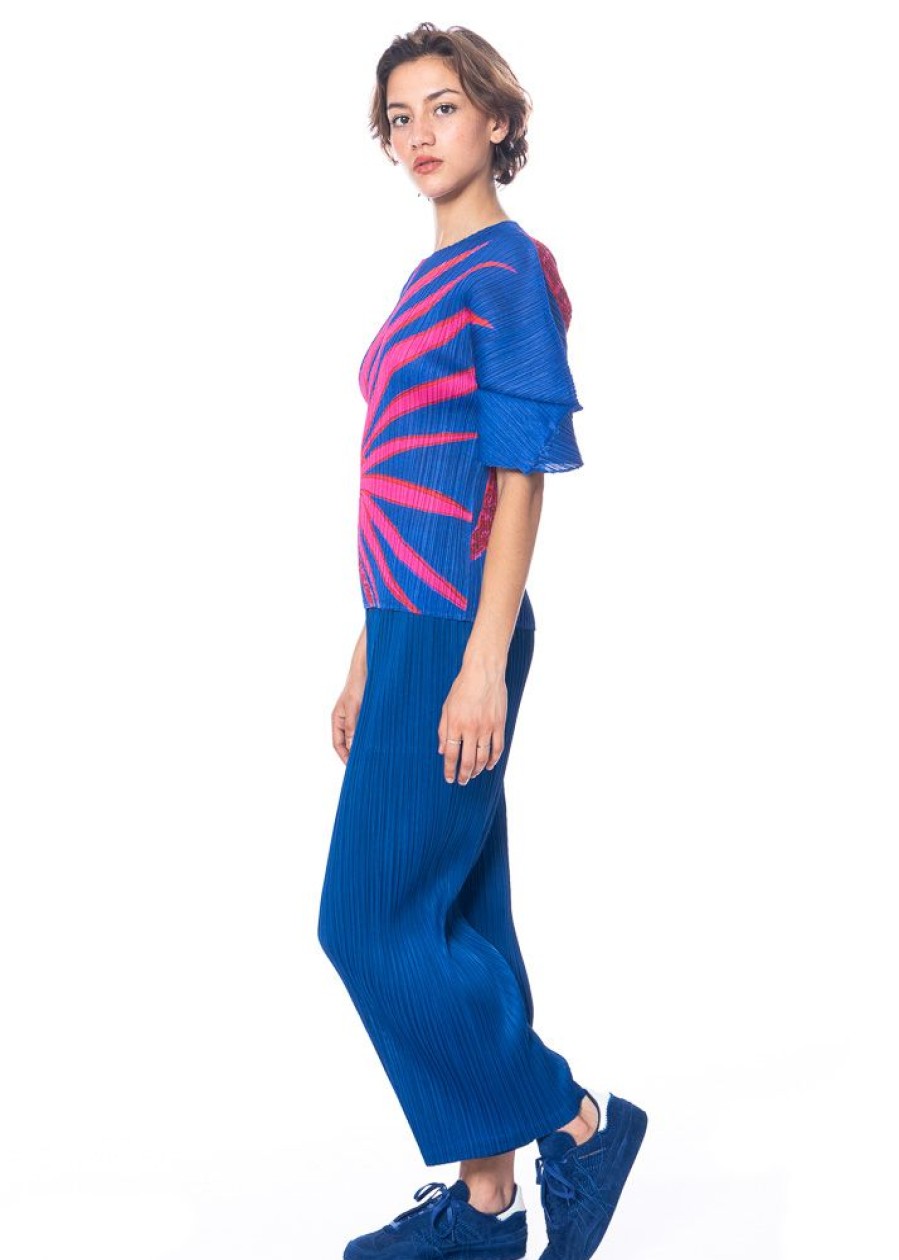 PLEATS PLEASE ISSEY MIYAKE Pleats Please Issey Miyake Gerade Geschnittene Hose August Best