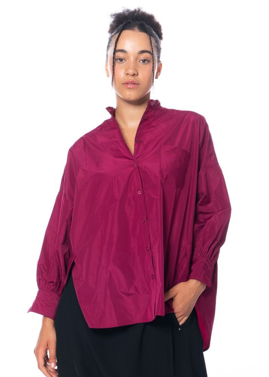 HIGH High, Bluse Gossip Mit Langerer Ruckseite Wholesale