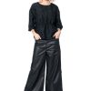 ULI SCHNEIDER Uli Schneider, Elegante Cloque-Bluse Mit Blumenmuster Und Armeln Black Online