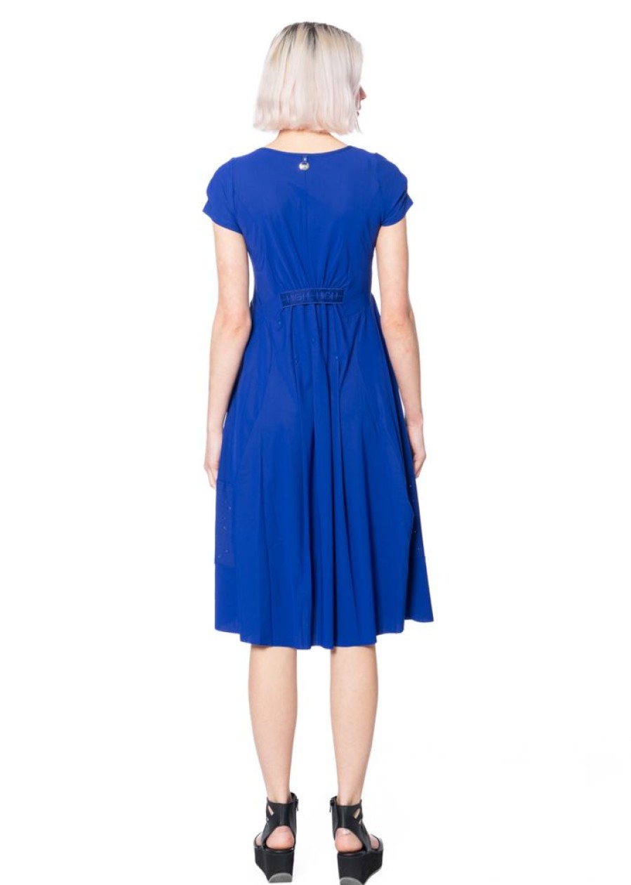 HIGH High, Lassig-Sportives Sommerkleid Sublime Blue Wholesale