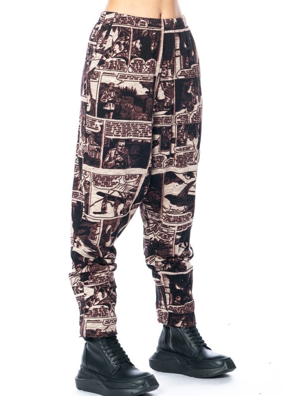 RUNDHOLZ BLACK LABEL Rundholz Label, Bequeme Hose Aus Baumwolle Mit Print 2233640110 Hot