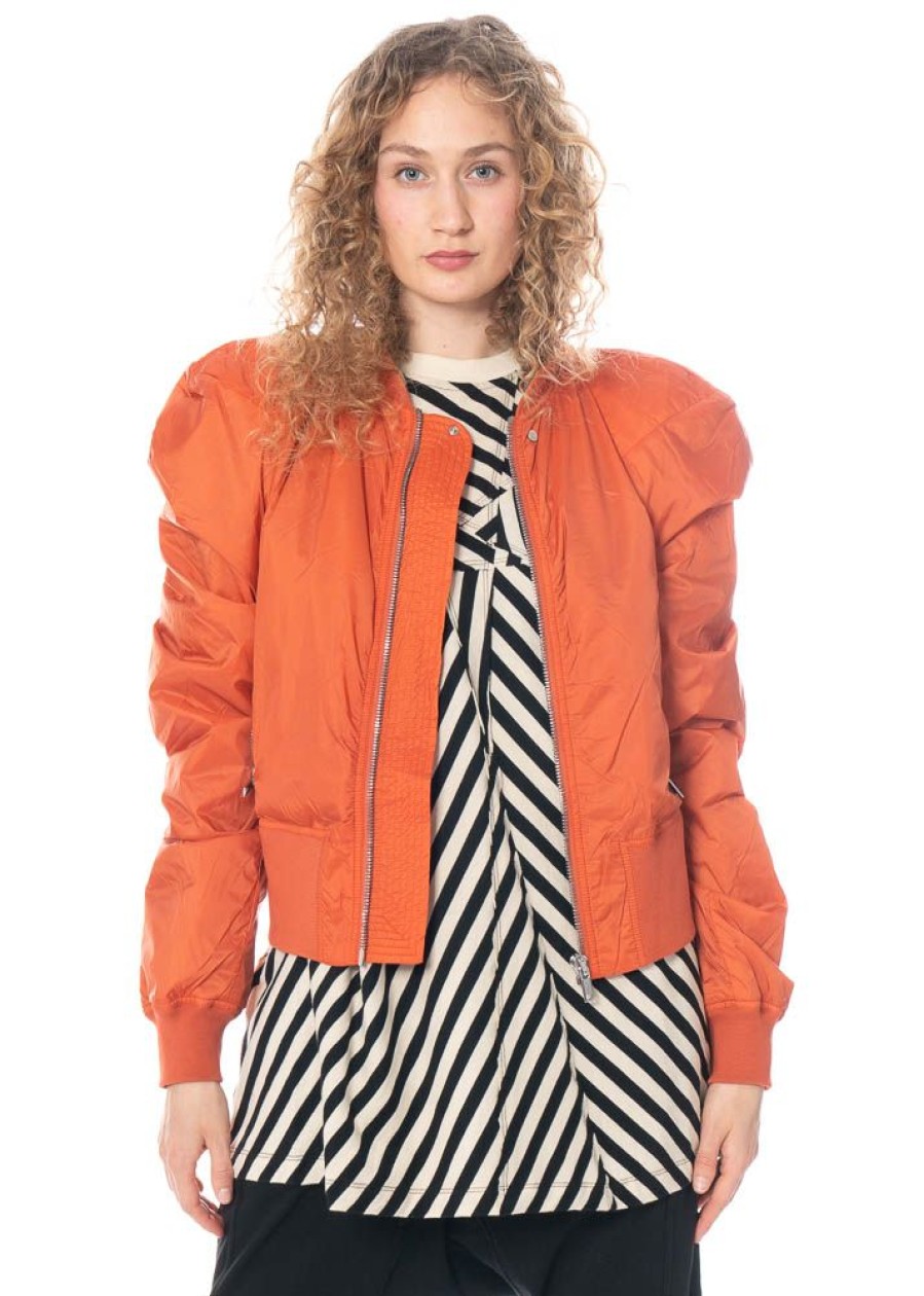 DRKSHDW by Rick Owens Drkshdw By Rick Owens, Orange Bomberjacke Online