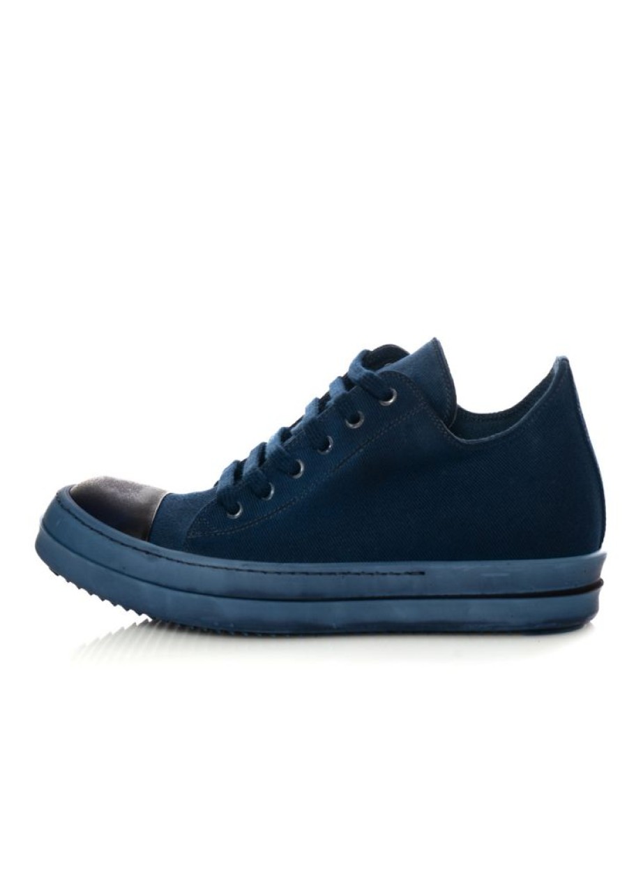 DRKSHDW by Rick Owens Drkshdw By Rick Owens, Lassiger Schnursneaker Im Denim-Look Indigo Best