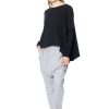 PLUSLAVIE Pluslavie Plu, Hose L Pant Mit Vorn Aufgenahter Tasche Light Grey Best